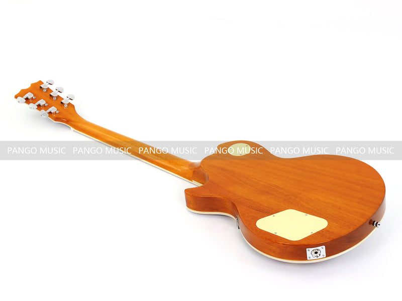 PANGO MUSIC XG Series XLP Custom Electric Guitar with Zebrawood Top (XLP-104)
