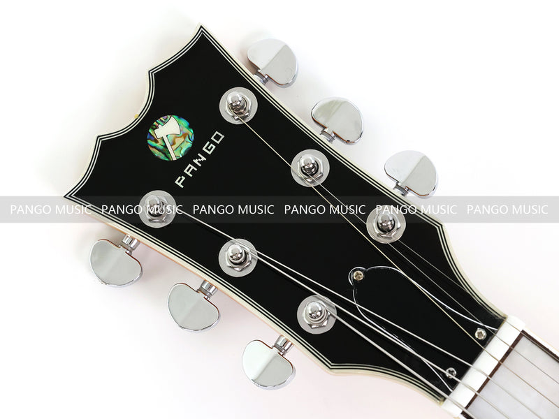 PANGO MUSIC XG Series XLP Custom Electric Guitar with Zebrawood Top (XLP-104)