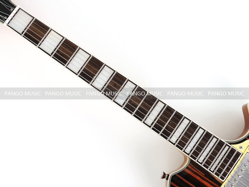PANGO MUSIC XG Series XLP Custom Electric Guitar with Zebrawood Top (XLP-104)