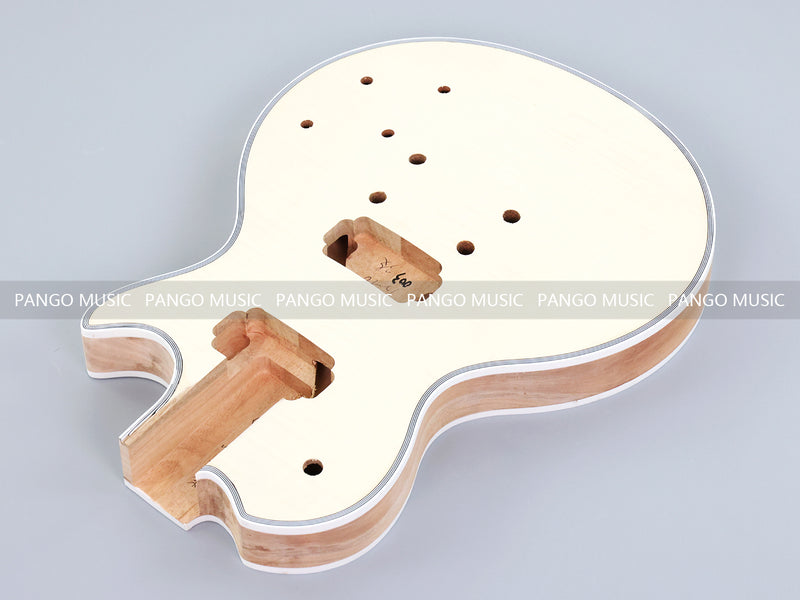 PANGO MUSIC XG Series XLP Custom Flamed Maple Top DIY Electric Guitar Kit (XLP-003)