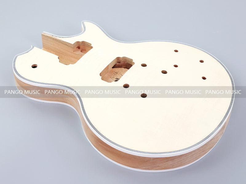 PANGO MUSIC XG Series XLP Custom Flamed Maple Top DIY Electric Guitar Kit (XLP-003)