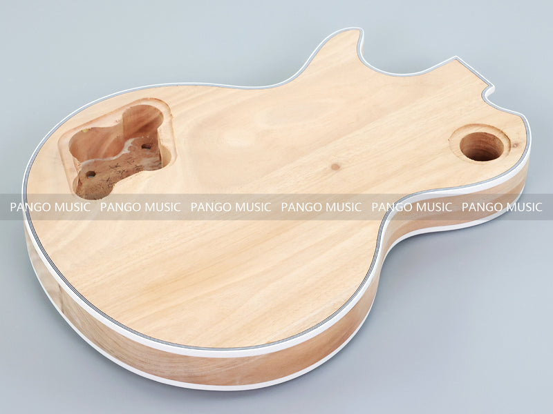 PANGO MUSIC XG Series XLP Custom Flamed Maple Top DIY Electric Guitar Kit (XLP-003)