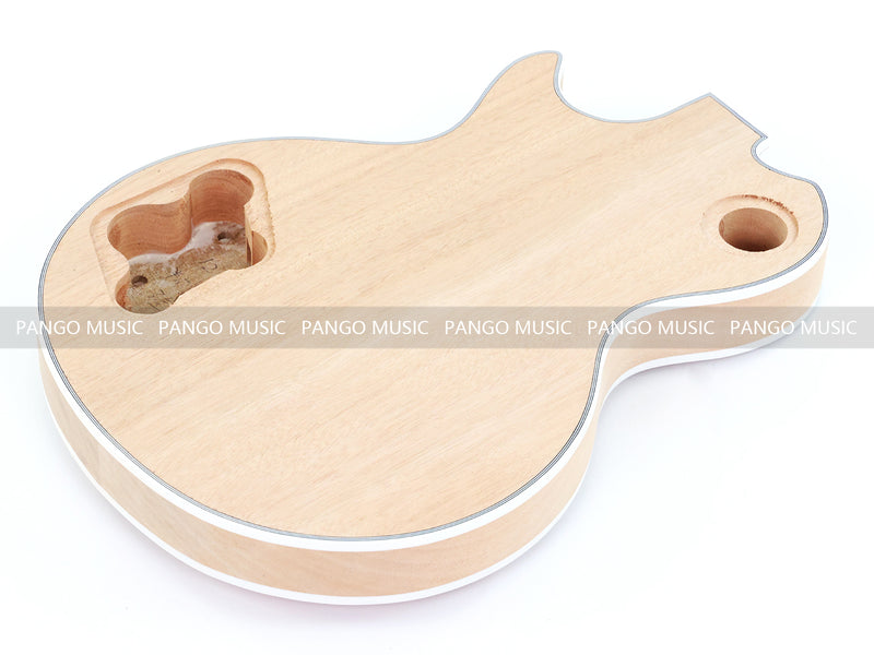 PANGO MUSIC XG Series XLP Custom Padou Veneer Top DIY Electric Guitar Kit (XLP-001)