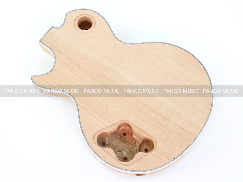 PANGO MUSIC XG Series XLP Custom Padou Veneer Top DIY Electric Guitar Kit (XLP-001)