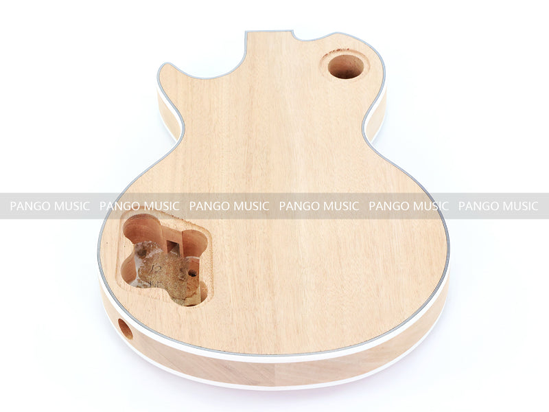 PANGO MUSIC XG Series XLP Custom Padou Veneer Top DIY Electric Guitar Kit (XLP-001)