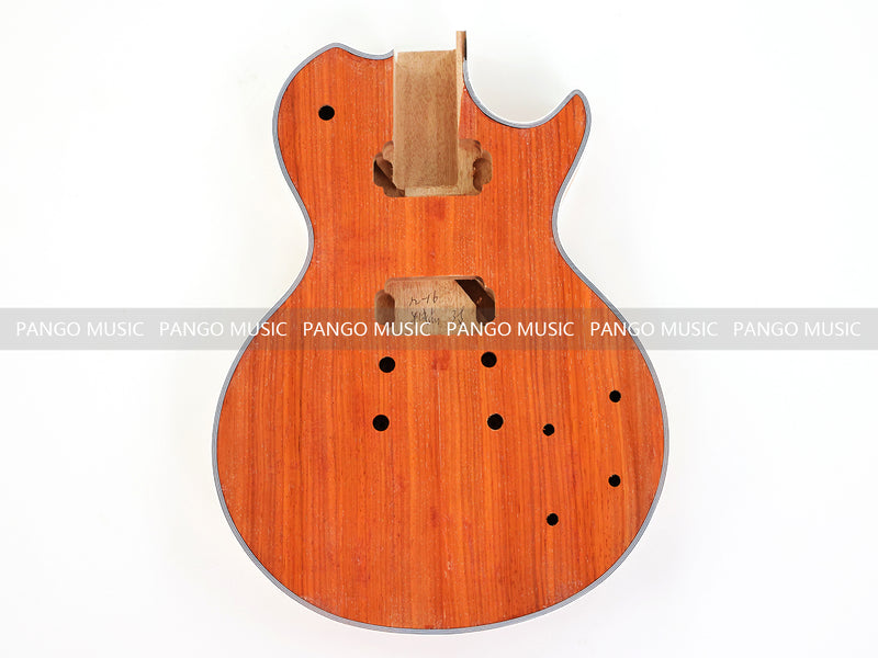 PANGO MUSIC XG Series XLP Custom Padou Veneer Top DIY Electric Guitar Kit (XLP-001)