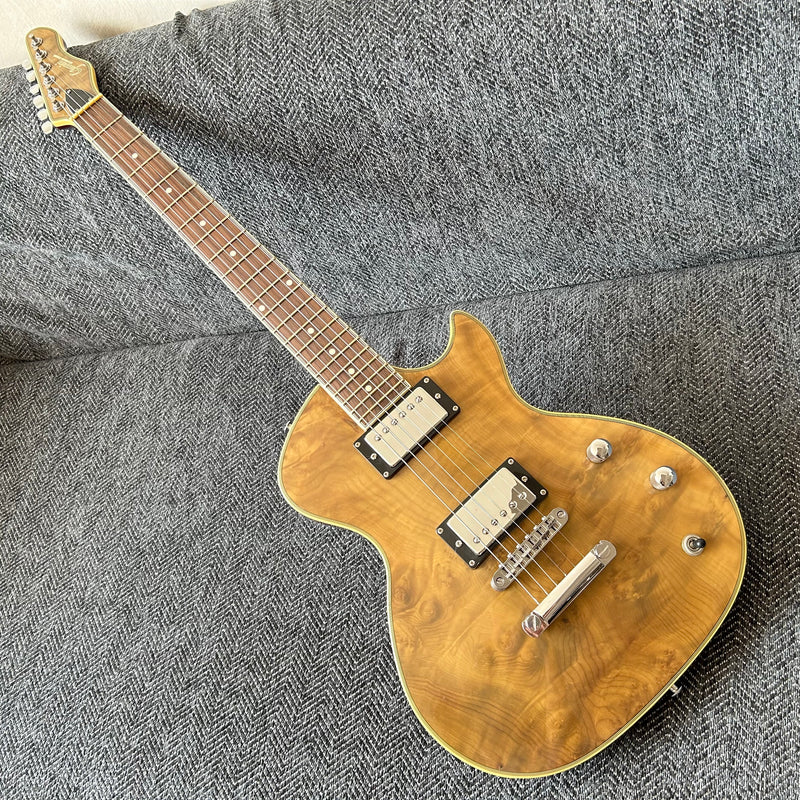 PANGO Music Electric Guitar with Burl Maple Top (YMZ-211)