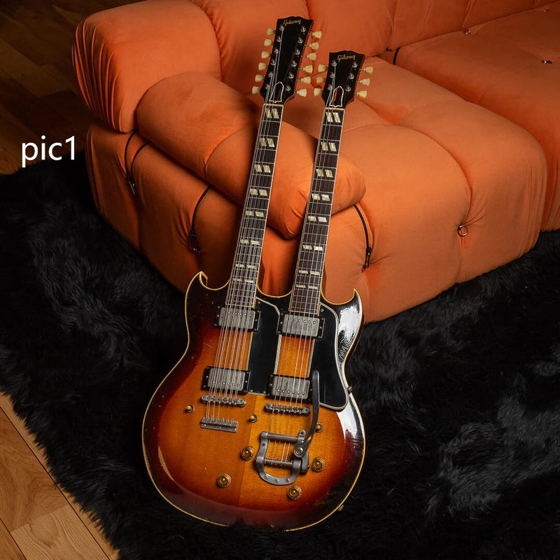 Custom Double Neck Electric Guitar Kit (2025-12-19)