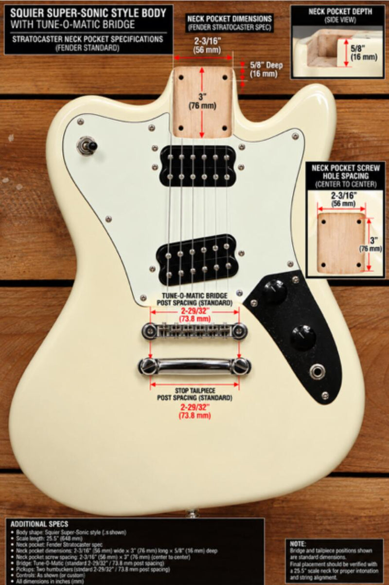 Custom Electric Guitar Body (2026-09-29)