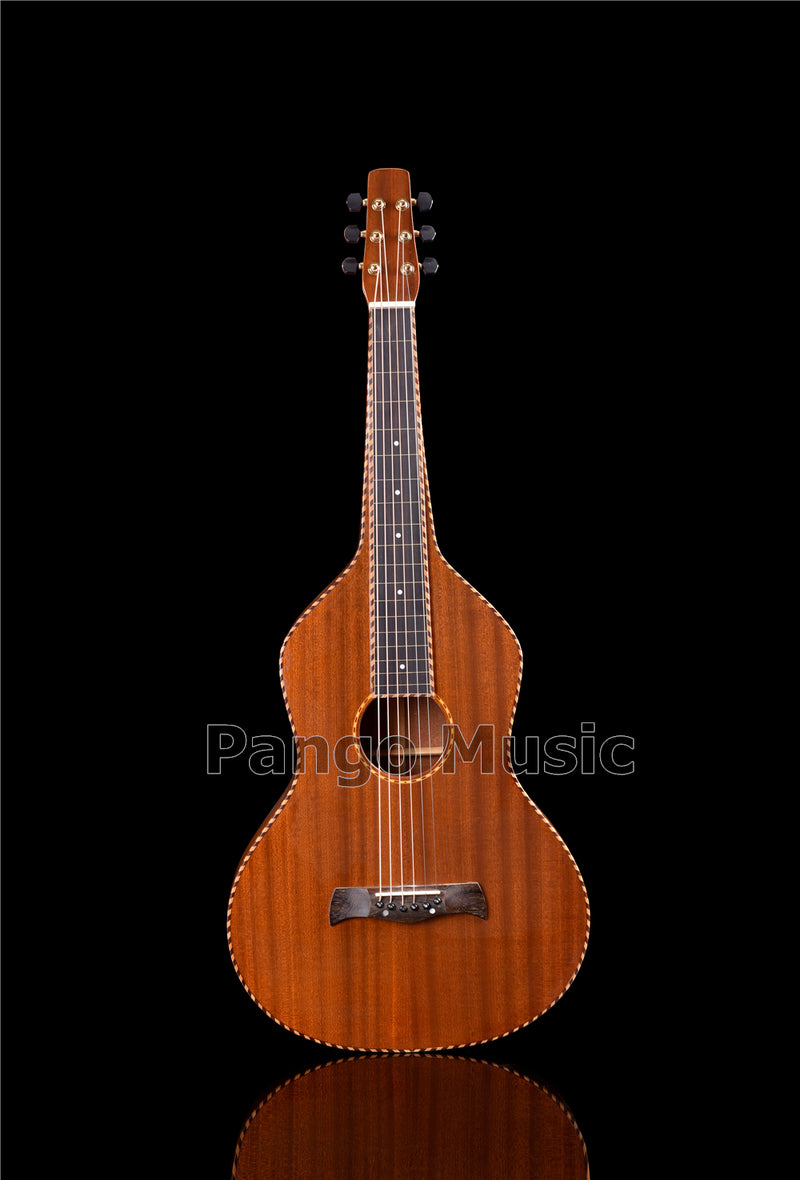 All Solid Sapele Wood Weissenborn Hawaiian Slide Guitar (HG-990)