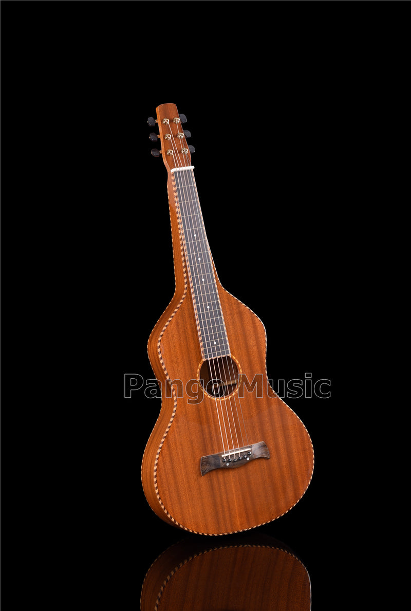 All Solid Sapele Wood Weissenborn Hawaiian Slide Guitar (HG-990)