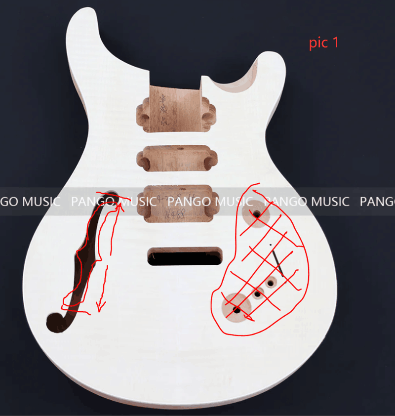 16488 Custom Design Electric Guitar Kit (2025-08-27)