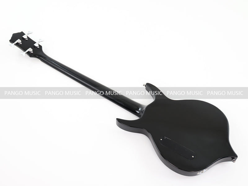 PANGO Music 4 Strings All Black Electric Bass Guitar (GKS-146)