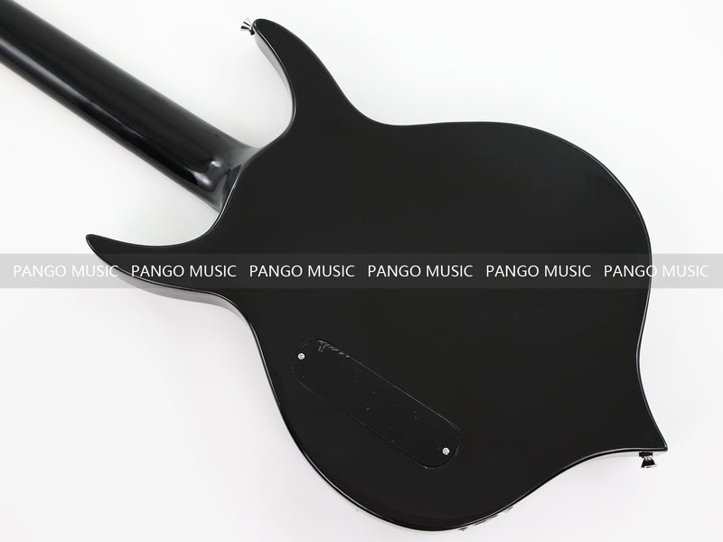 PANGO Music 4 Strings All Black Electric Bass Guitar (GKS-146)