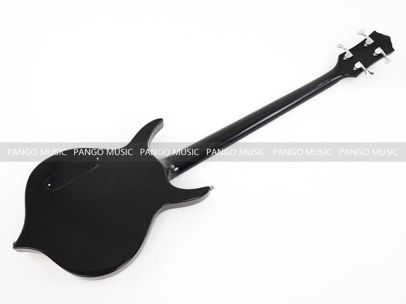PANGO Music 4 Strings All Black Electric Bass Guitar (GKS-146)