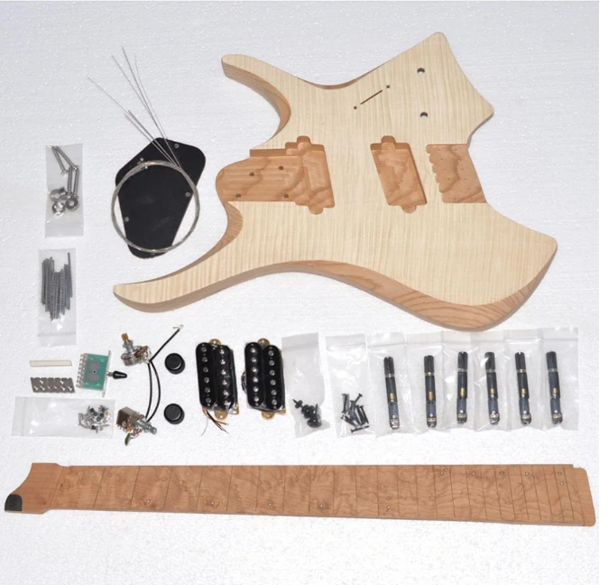 Custom Headless Bass Guitar Kit (2025-07-10)