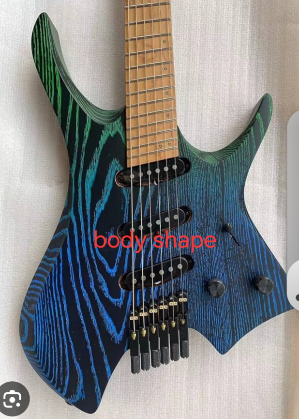 Custom Headless Bass Guitar Kit (2025-07-10)