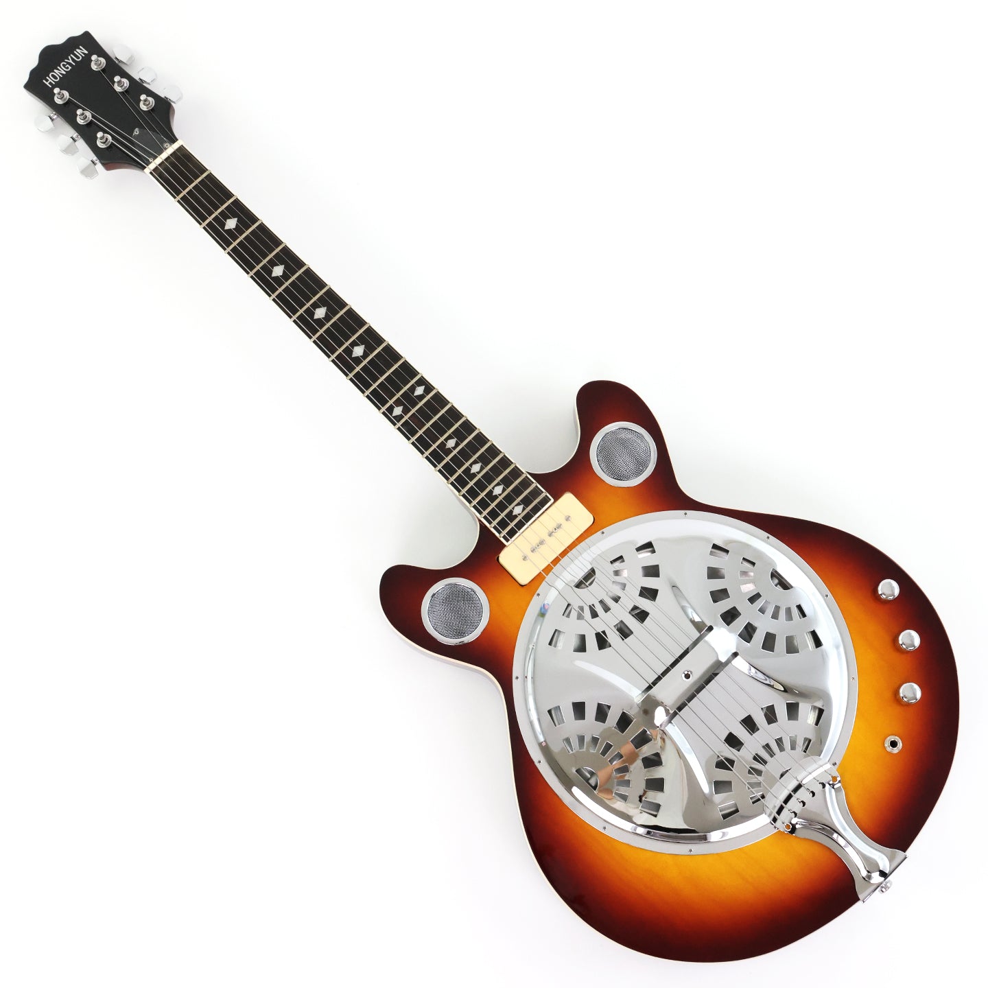 PANGO Music DOBRO Resonator Electric Guitar (PHY-149X) — Guitar Kit Shop