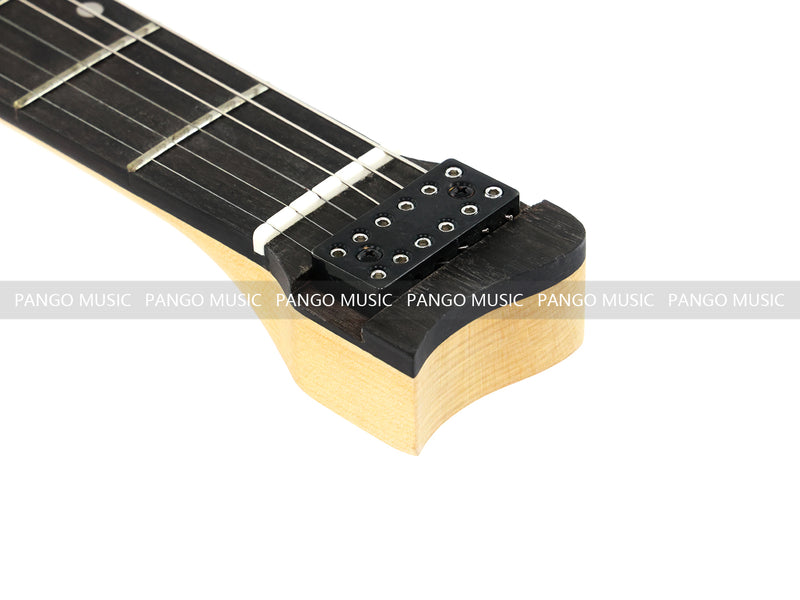 PANGO Music Headless Electric Guitar with Spalted Maple Top (PJX-522)