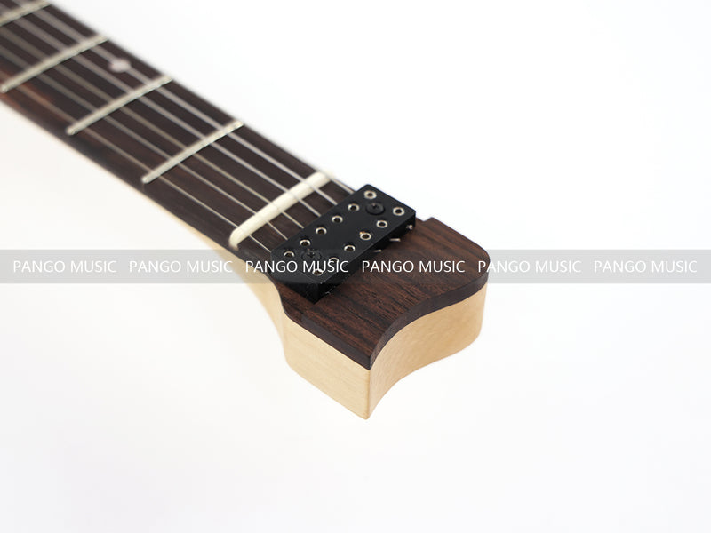 PANGO Music Headless Style Electric Guitar with Spalted Maple Top (PJX-522X)