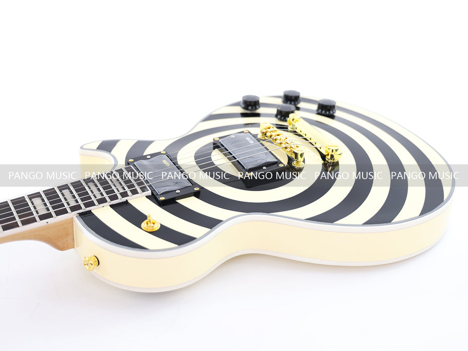 PANGO Music LP Custom Style Electric Guitar (CST-001, No Logo)
