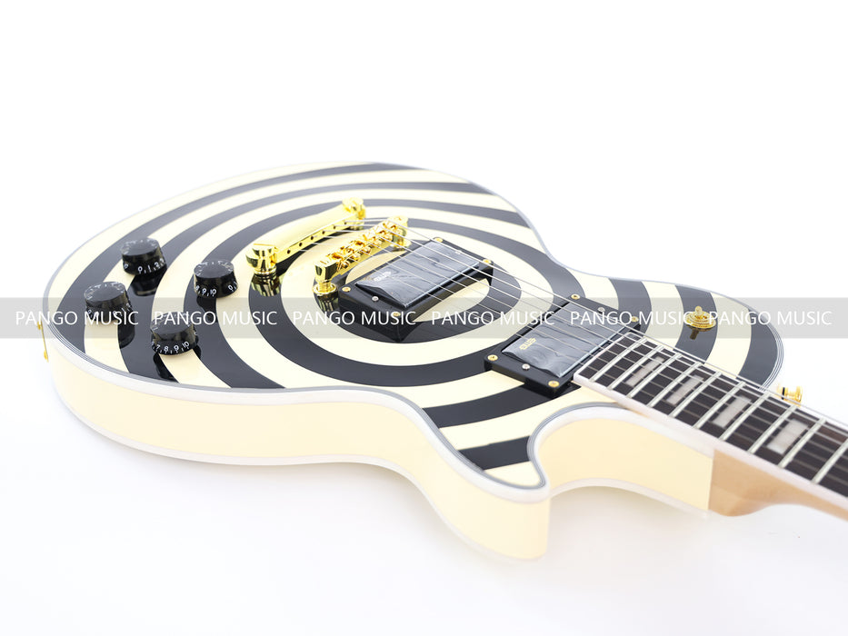 PANGO Music LP Custom Style Electric Guitar (CST-001, No Logo)