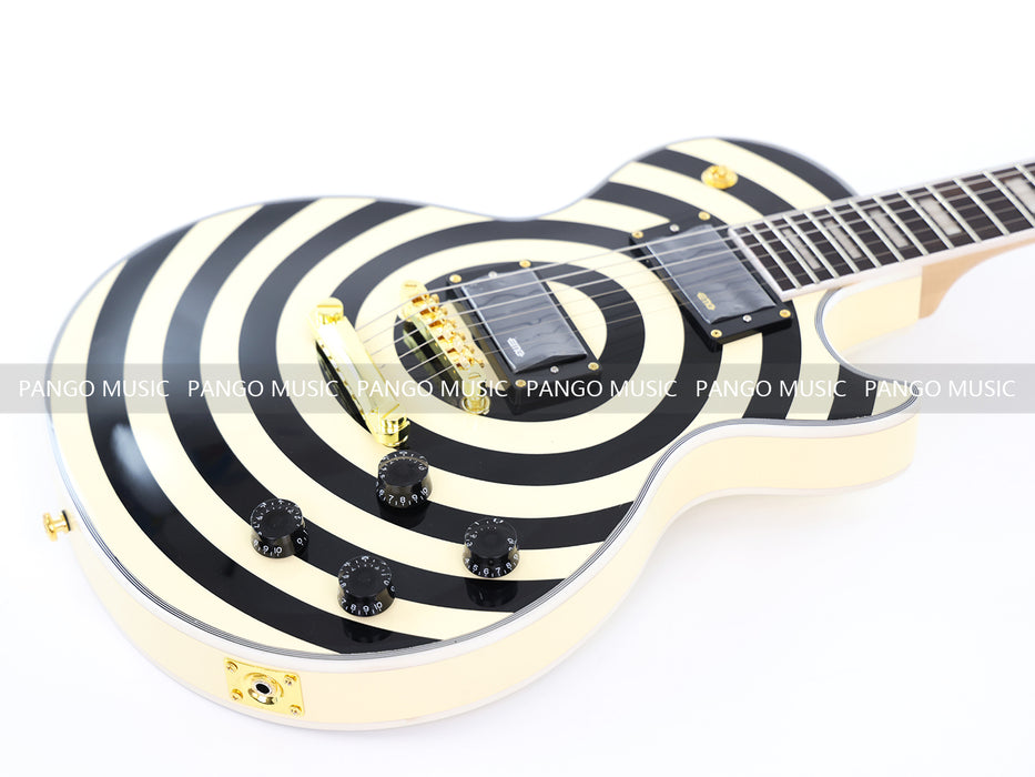 PANGO Music LP Custom Style Electric Guitar (CST-001, No Logo)