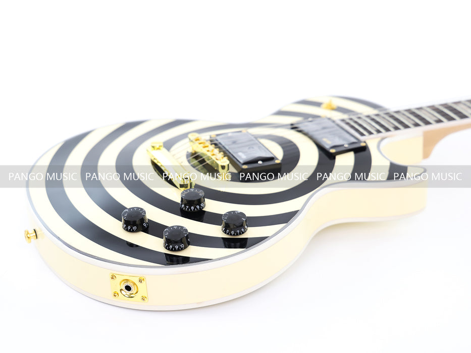 PANGO Music LP Custom Style Electric Guitar (CST-001, No Logo)