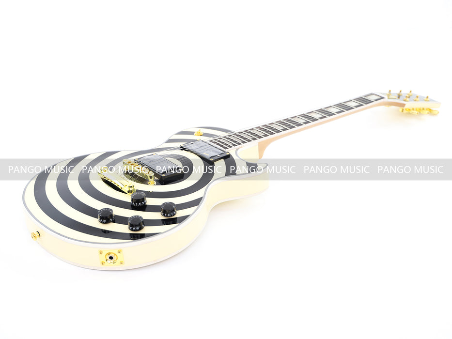PANGO Music LP Custom Style Electric Guitar (CST-001, No Logo)