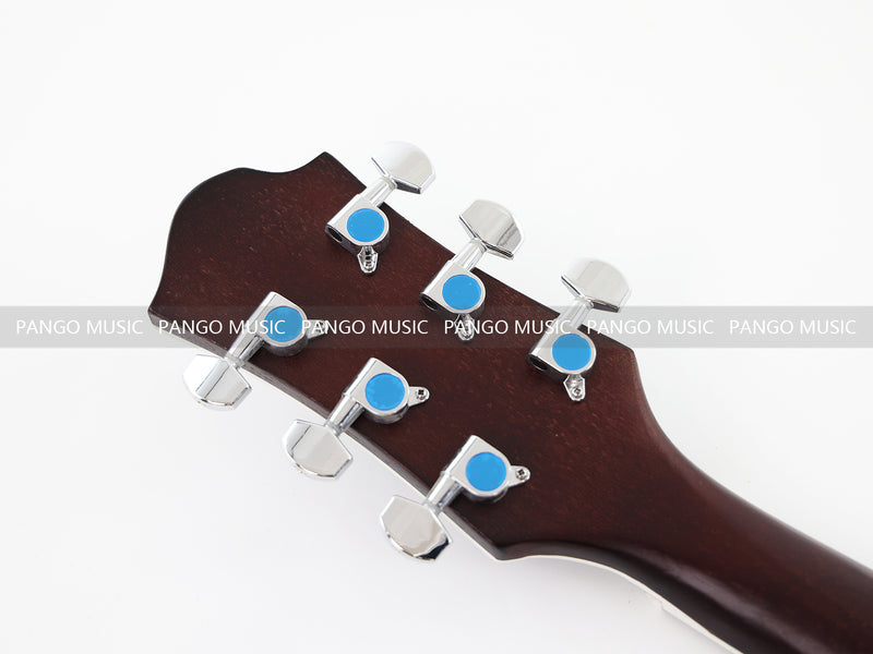 PANGO Music LP Style Electric Guitar with Aluminum Metal Carved Top (PAC-002)