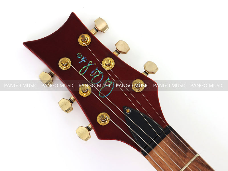 PANGO Music PRS Style Gloss Sunburst Electric Guitar with Flamed Maple Top (APR-178X)