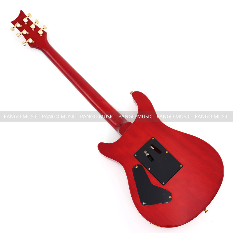 PANGO Music PRS Style Gloss Sunburst Electric Guitar with Flamed Maple Top (APR-178X)