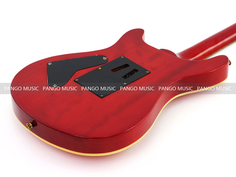 PANGO Music PRS Style Gloss Sunburst Electric Guitar with Flamed Maple Top (APR-178X)