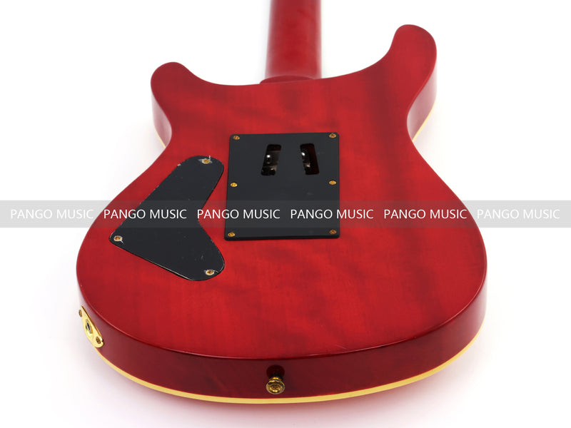 PANGO Music PRS Style Gloss Sunburst Electric Guitar with Flamed Maple Top (APR-178X)