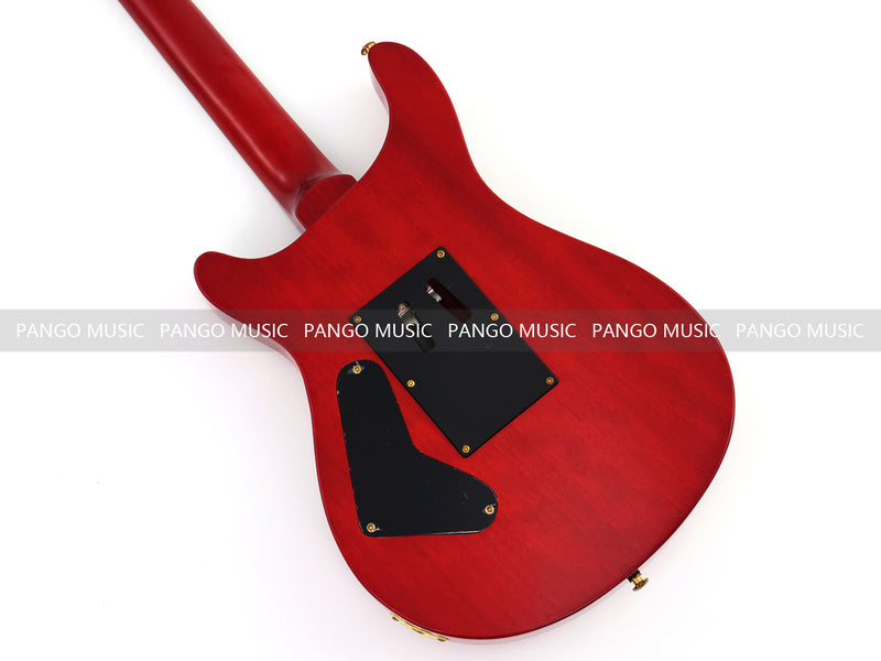 PANGO Music PRS Style Gloss Sunburst Electric Guitar with Flamed Maple Top (APR-178X)