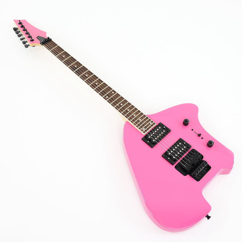 PANGO Music Pink Body Electric Guitar (ZQN-563, No Logo)