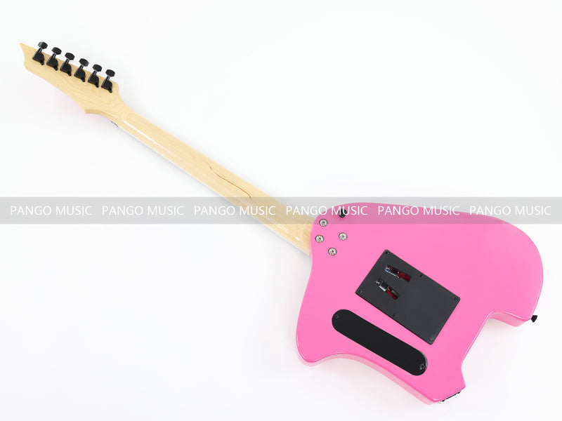 PANGO Music Pink Body Electric Guitar (ZQN-563, No Logo)
