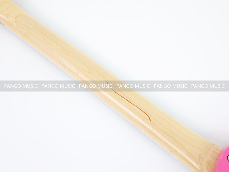 PANGO Music Pink Body Electric Guitar (ZQN-563, No Logo)
