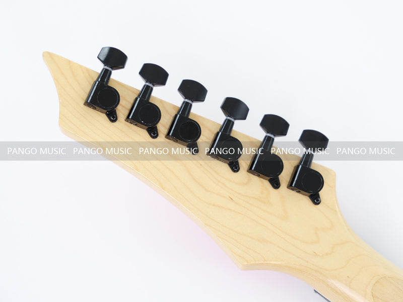 PANGO Music Pink Body Electric Guitar (ZQN-563, No Logo)