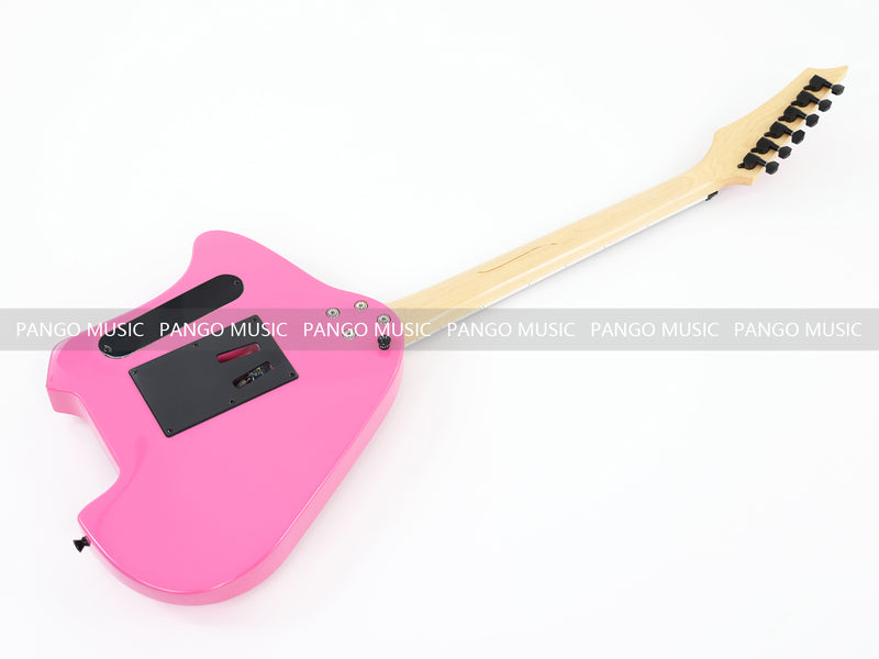 PANGO Music Pink Body Electric Guitar (ZQN-563, No Logo)