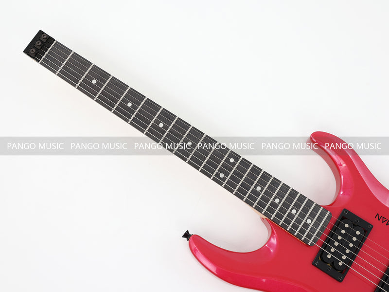 PANGO Music Red Headless Electric Guitar (PMG-003X)