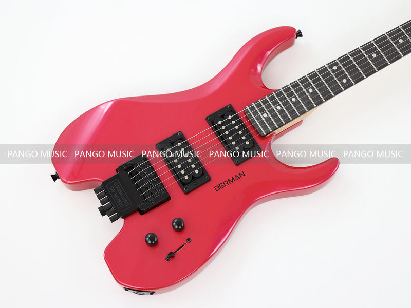 PANGO Music Red Headless Electric Guitar (PMG-003X)