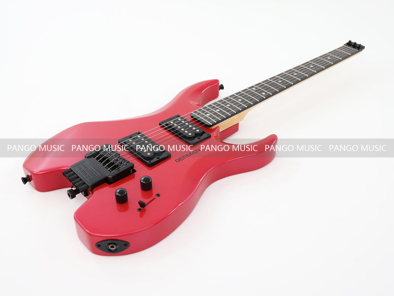 PANGO Music Red Headless Electric Guitar (PMG-003X)