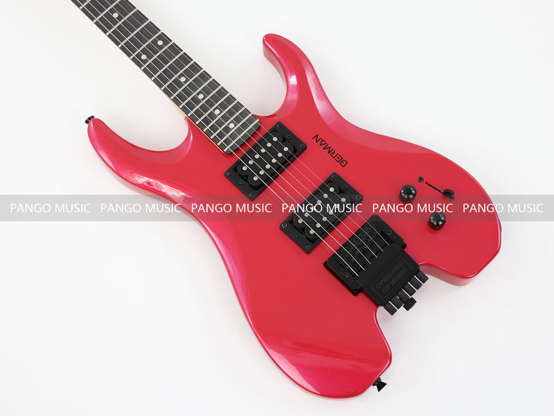 PANGO Music Red Headless Electric Guitar (PMG-003X)