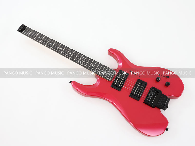 PANGO Music Red Headless Electric Guitar (PMG-003X)