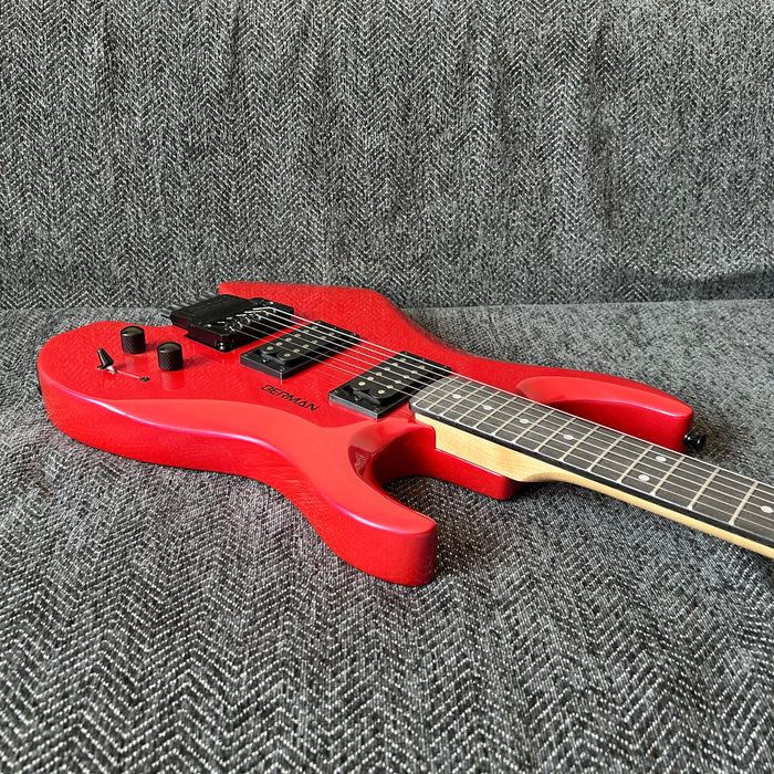 PANGO Music Red Headless Electric Guitar (PMG-003)