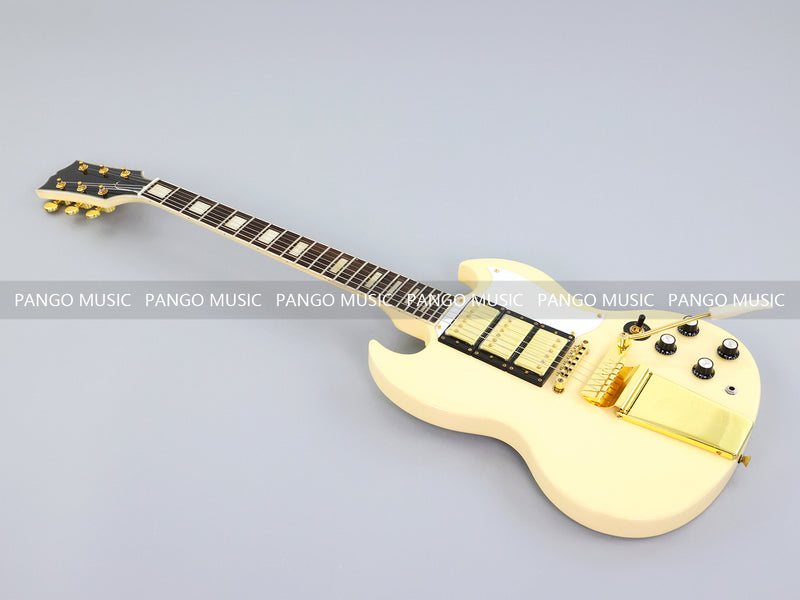 PANGO Music SG Style Classic Cream Electric Guitar (PHY-528)