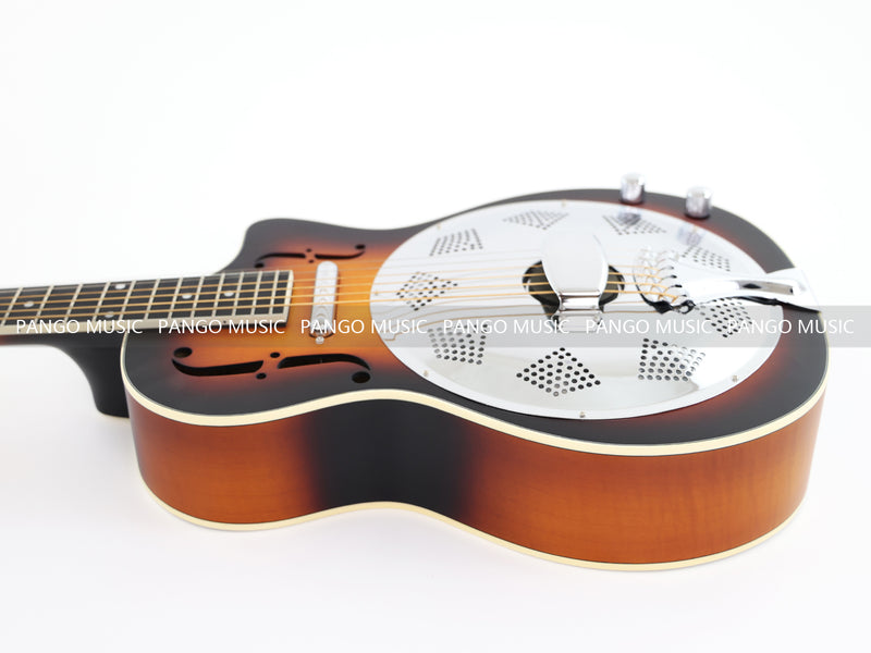 PANGO Music Sunburst Color Resonator Acoustic Guitar (HD-34CE)