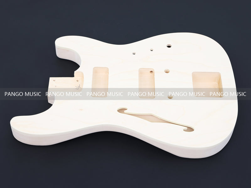 TL Style Semi Hollow Body DIY Electric Guitar Kit (PTL-628X)