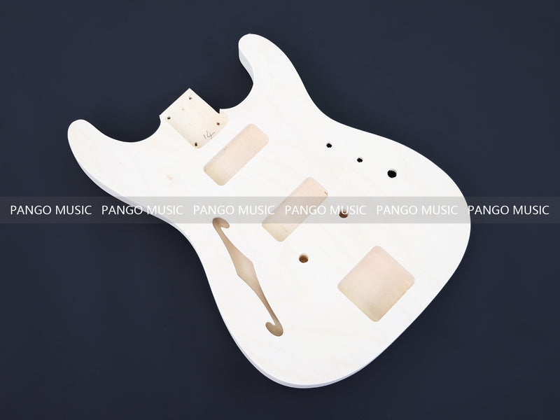 TL Style Semi Hollow Body DIY Electric Guitar Kit (PTL-628X)